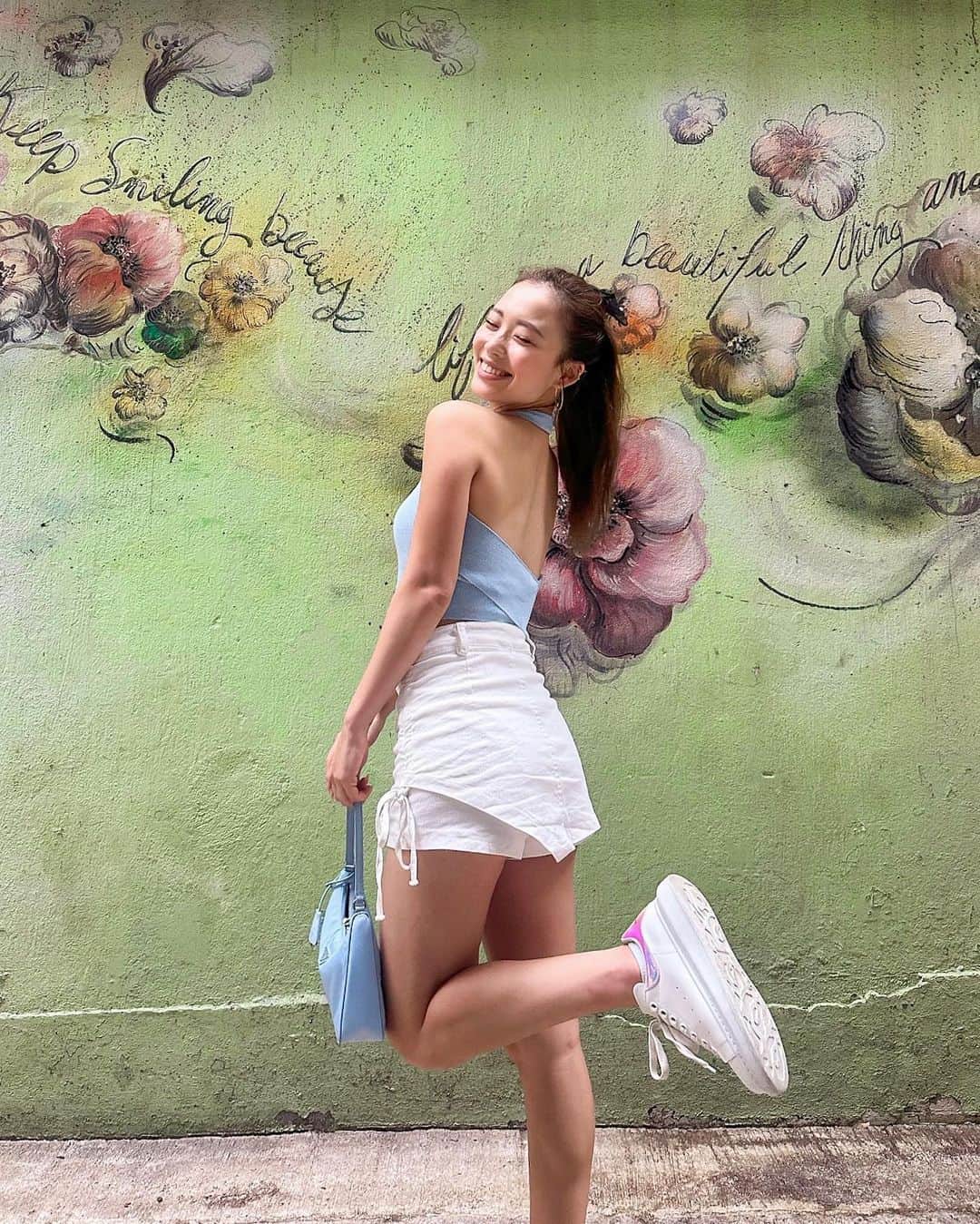 馬曉晴のインスタグラム：「back at it 💎 #OOTD」