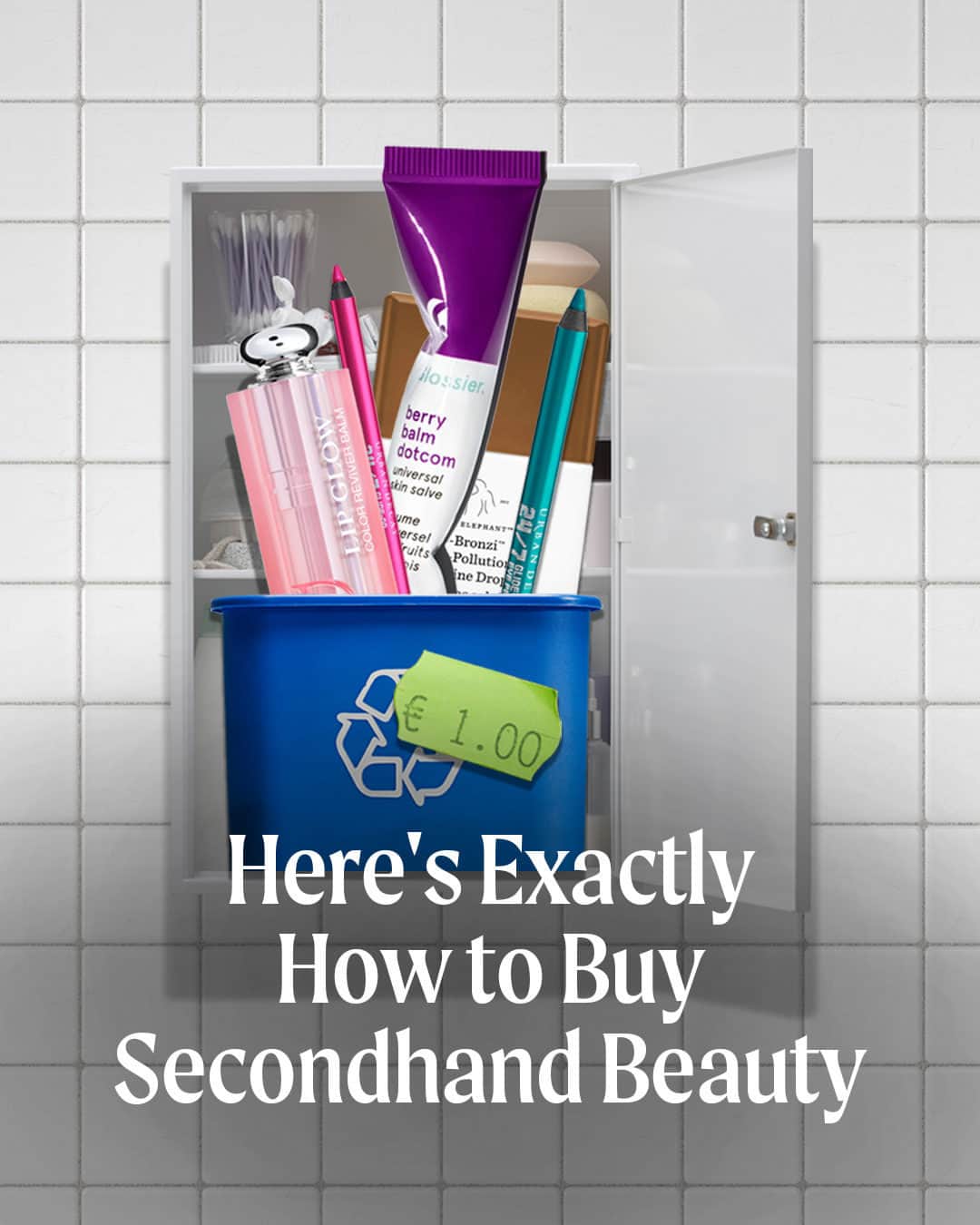 Cosmopolitanのインスタグラム：「Could secondhand be the next big thing in beauty? Reselling makeup or buying a gently used perfume has been considered taboo in mainstream circles for years, but experts say attitudes are finally changing. Everything you need to know about the latest trend is at the link in bio.」