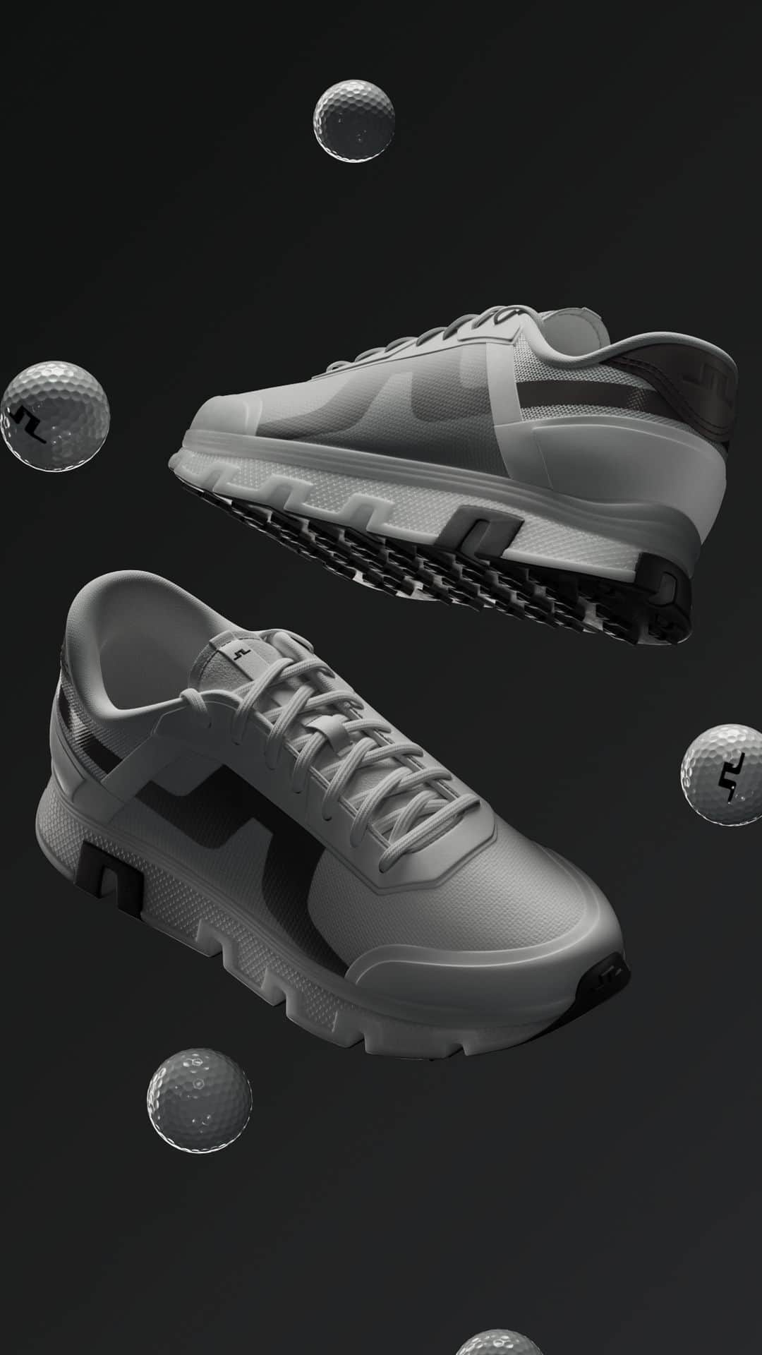 Jリンドバーグのインスタグラム：「Launching today: our new signature golf sneaker, Vent 500 – ideal for both on and off the course.  Designed to redefine golf fashion, they’re crafted from high-quality materials merged with a streetwear-inspired aesthetic. The custom Bridge logo outsole has been developed exclusively for J.Lindeberg for extra style, while the waterproof seam seal technology and mesh upper provide protection.  Now available at jlindeberg.com and in stores.」
