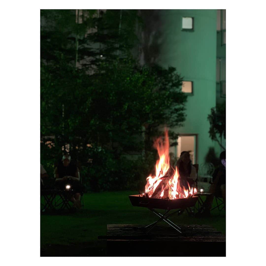 大竹ひとみのインスタグラム：「⛺🍃」