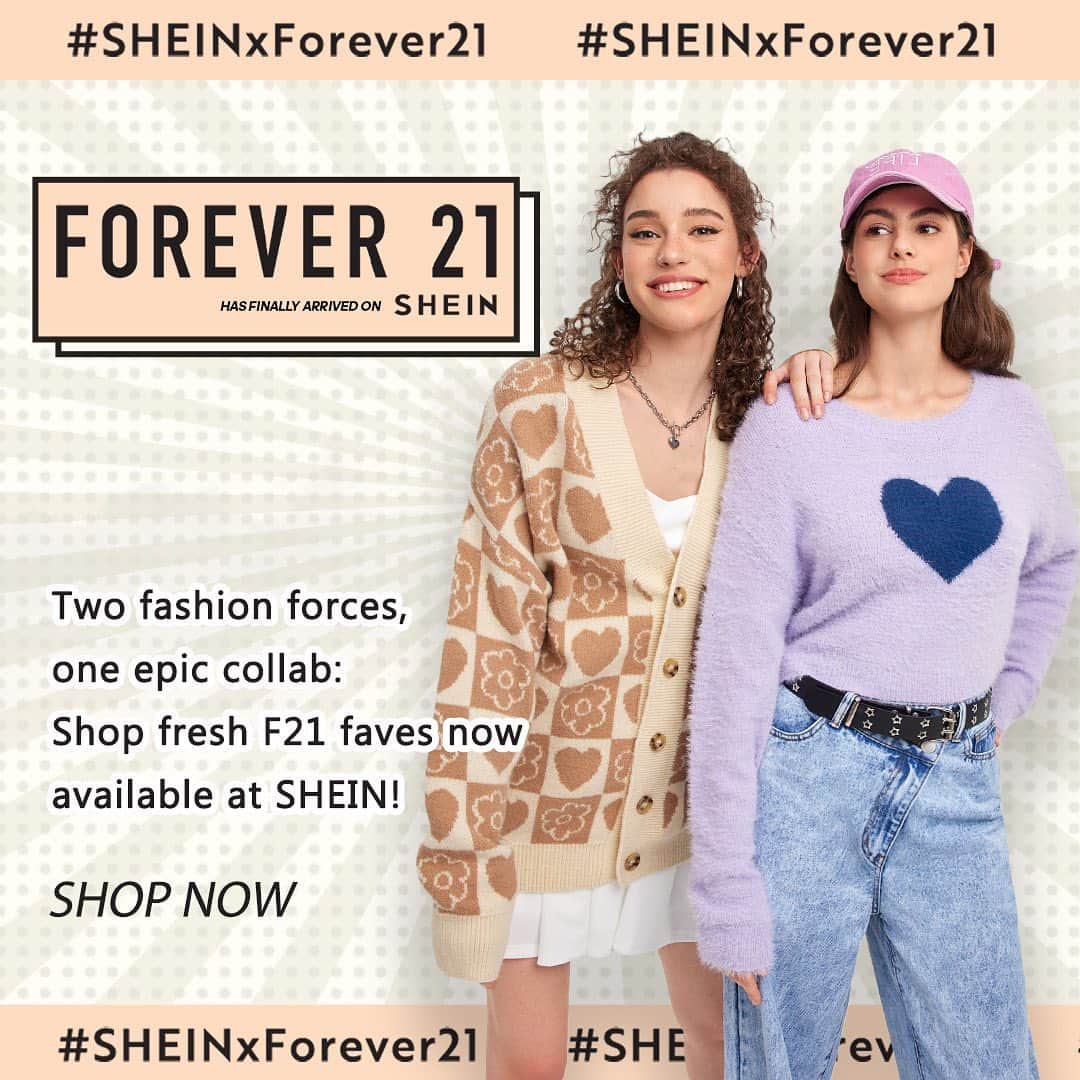 FOREVER 21さんのインスタグラム写真 - (FOREVER 21Instagram)「Keep your eyes peeled for our exciting new partnership with Forever 21 – talk about a power couple! 💪 Get ready for a style revolution and stay tuned for more details.🎉🥂  #SHEINxForever21」11月16日 23時17分 - forever21