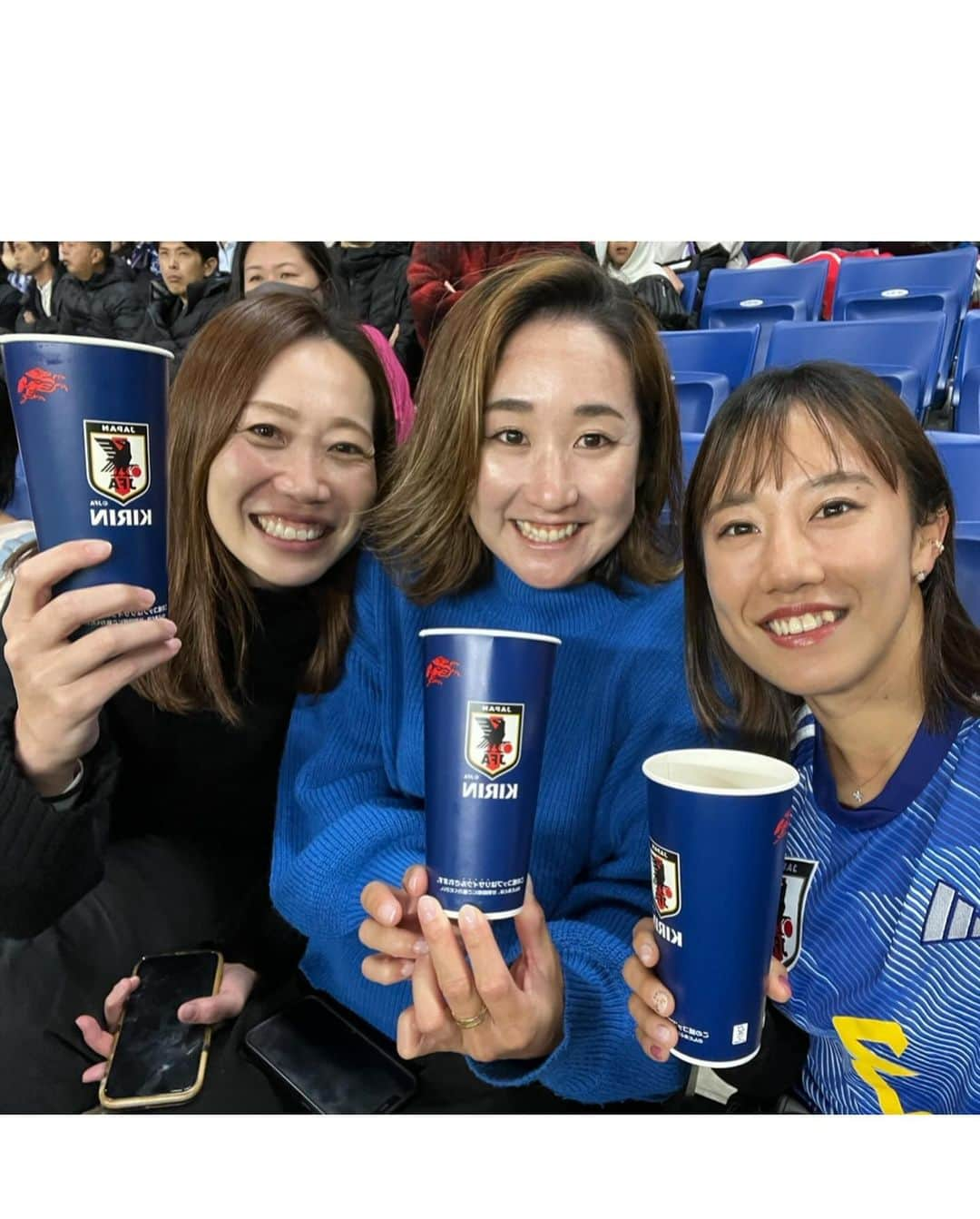 加藤未唯さんのインスタグラム写真 - (加藤未唯Instagram)「SAMURAI BLUE🩵💙⚽️  FIFAワールドカップ26アジア2次予選 日本vs ミャンマー 楽しかったー！！！ 5-0と圧倒して、いい刺激をもらいました🔥 他競技の観戦・応援するのおもしろいしハマりそう！ @adidastokyo ありがとうございました🙏 #adidas #soccer #samuraiblue  #サッカー #日本代表 #サムライブルー #森保ジャパン」11月16日 23時29分 - miyukato1121