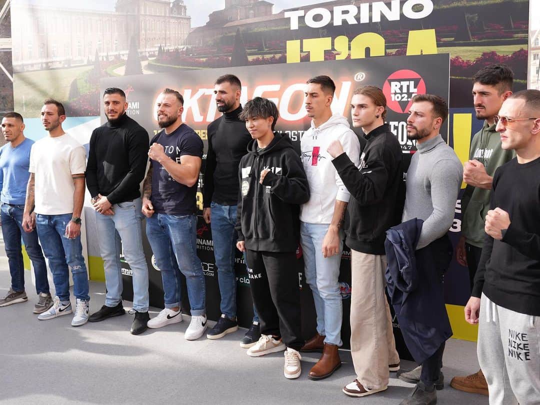 K-1【Official】さんのインスタグラム写真 - (K-1【Official】Instagram)「OKTAGON Kickboxing Event for November 18 in Italy  🎤 Press conference   👑ISKA World Title Fight – K-1 -59KG 🇮🇹Mirko Flumeri  vs. 🇯🇵Takumi Terada   #k1wgp #k1 #Oktagon #Italia #Torino #Italy #Turin #KREST #K1GYM ︎©︎OKTAGON」11月16日 23時49分 - k1wgp_pr