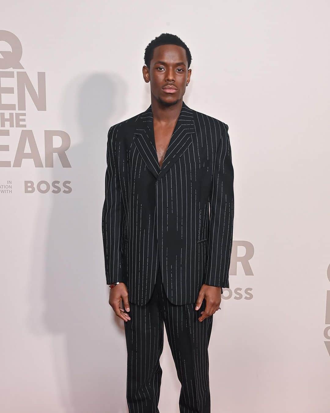 のインスタグラム：「Stellar looks from start to finish: #MichaelWard, #AmeliaGray, #JasmineJobson, #AshleyWalters, #LukeNewton, #NeelamGill, #MiaMcKennaBruce, #LeomieAnderson, #SabrinaBahsoon and #OliviaNeill shine on the red carpet for the GQ Men of the Year awards #BeYourOwnBOSS #GQMOTYXBOSS」