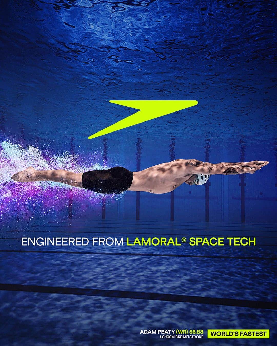 スピードさんのインスタグラム写真 - (スピードInstagram)「Exceed your limits and go beyond your best with space grade technology. 🪐  The new Fastskin LZR Pure Intent & Valor 2.0 are engineered from Lamoral Space Tech so you can swim with the fastest, race after race. 🚀  What do you think about our new Fastskin innovation?  #FastskinLZR」11月17日 0時08分 - speedo