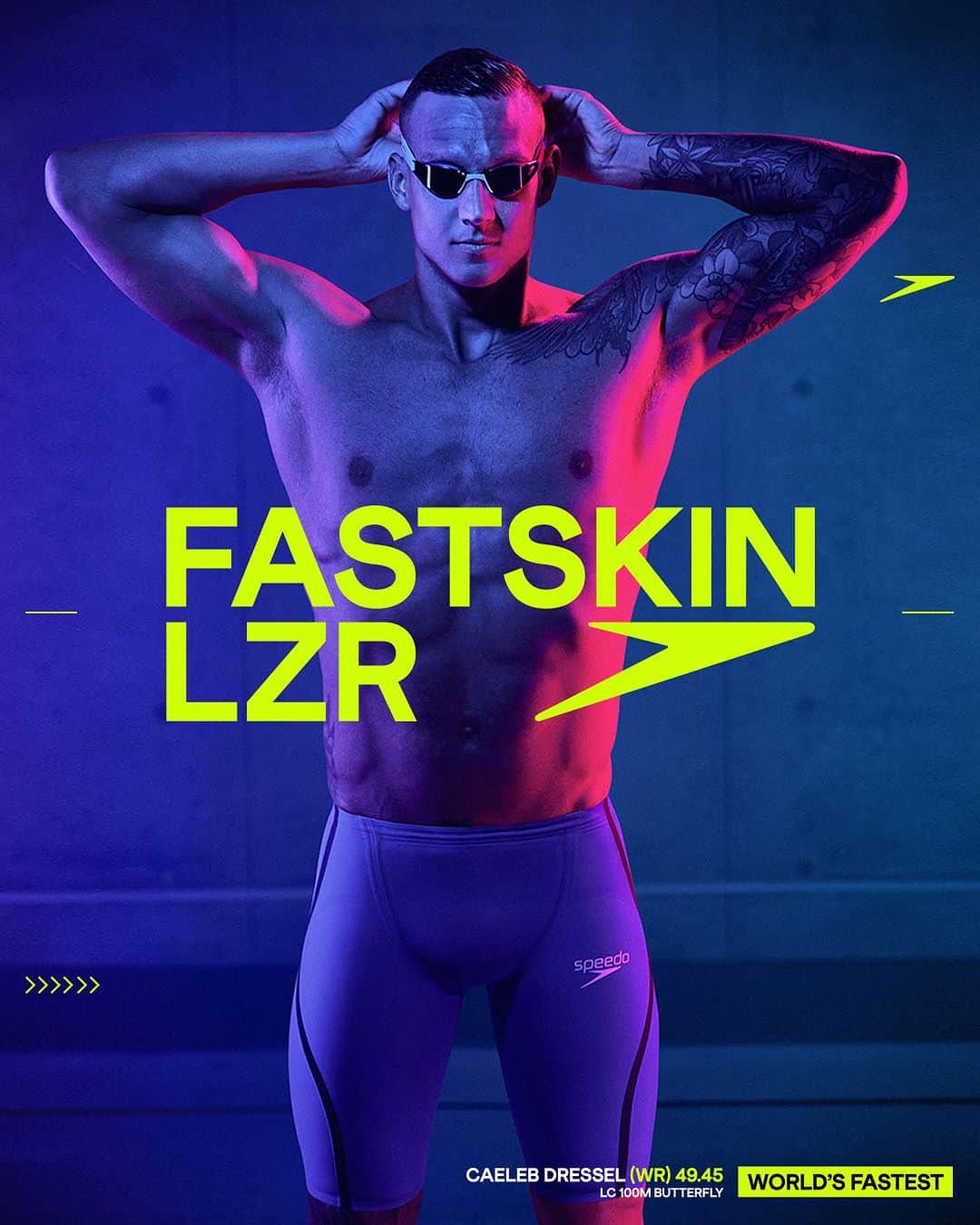 スピードのインスタグラム：「Exceed your limits and go beyond your best with space grade technology. 🪐  The new Fastskin LZR Pure Intent & Valor 2.0 are engineered from Lamoral Space Tech so you can swim with the fastest, race after race. 🚀  What do you think about our new Fastskin innovation?  #FastskinLZR」