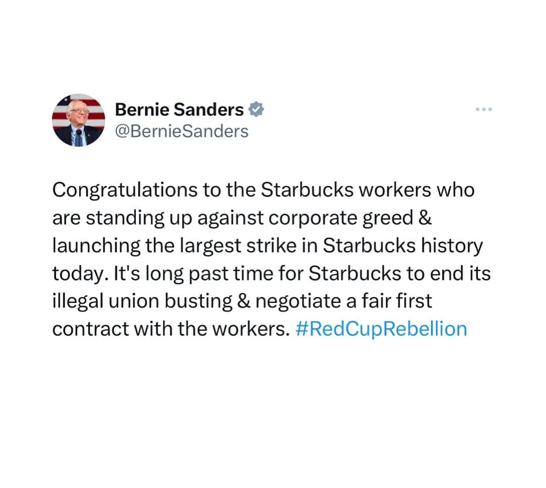 バーニー・サンダースさんのインスタグラム写真 - (バーニー・サンダースInstagram)11月17日 0時44分 - berniesanders