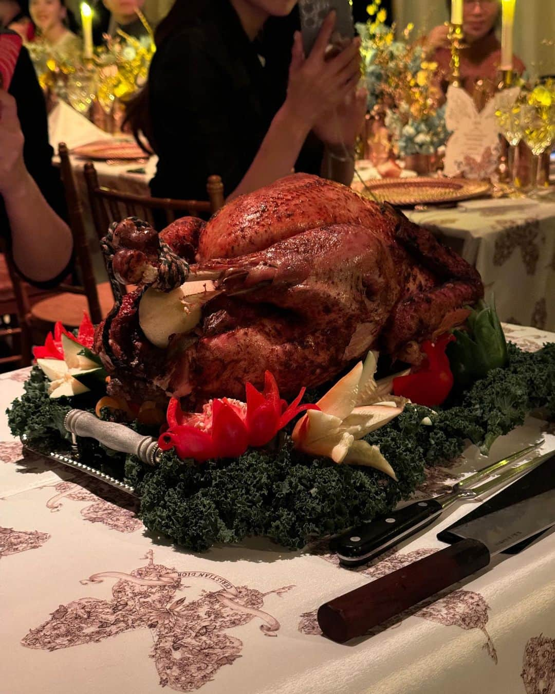 JiweiJWさんのインスタグラム写真 - (JiweiJWInstagram)「Dior Christmas dinner #christmas #dior」11月17日 0時44分 - jiweijw