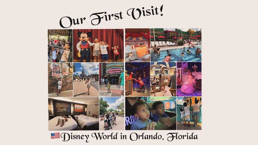 中鉢明子さんのインスタグラム写真 - (中鉢明子Instagram)「🇺🇸【June 2023】Walt Disney World in Orlando, Florida✈️ 3days trip! #hollywoodstudio #MagicKingdon #AnimalKingdom 🏰✨　今年の夏の始まりは日本から私のおじとおばが2週間うちに泊まり来てくれて子どもたちと楽しい思い出たくさんできました。初めてのディズニーワールド😋行きは早朝、帰りは深夜便を取って丸々３日間。4つのテーマパークがあるんだけど、一番下のイヤイヤ期の末っ子のことを考えると一日で2つのパークを回るのも疲れるだけだし、移動範囲が広いエプコットは難しいと判断して1日目、ホテルのプール& #ハリウッドスタジオ ２日目 #マジックキングダム ３日目 #アニマルキングダム に決定。 末っ子がずっとおんぶか抱っこがいいって聞かないメチャクチャな時期だっから(😂)もう想像した通りヘットヘットになったけど、娘がエルサとベルに会った時、娘の中に衝撃が走った⚡️のが見ててわかりそれだけで母は満足(涙)！真ん中は騙されるように絶叫系に多々乗せられて怒ってたけど母はヲォーヲォー楽しかった！！！　#あっという間過ぎていく日々を残してく #子育て #アメリカ #夏の思い出 #ディズニーワールドフロリダ」11月17日 0時41分 - akiko_harlem