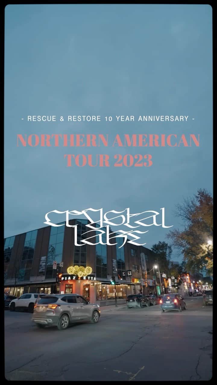 Crystal Lakeのインスタグラム：「North American Tour 2023 11th Nov Day 2 in Moetreal 🇨🇦  video: @seijiro243  #CrystalLake #AugustBurnsRed #Spite #BrandOfSacrifice #RescueAndRestore」