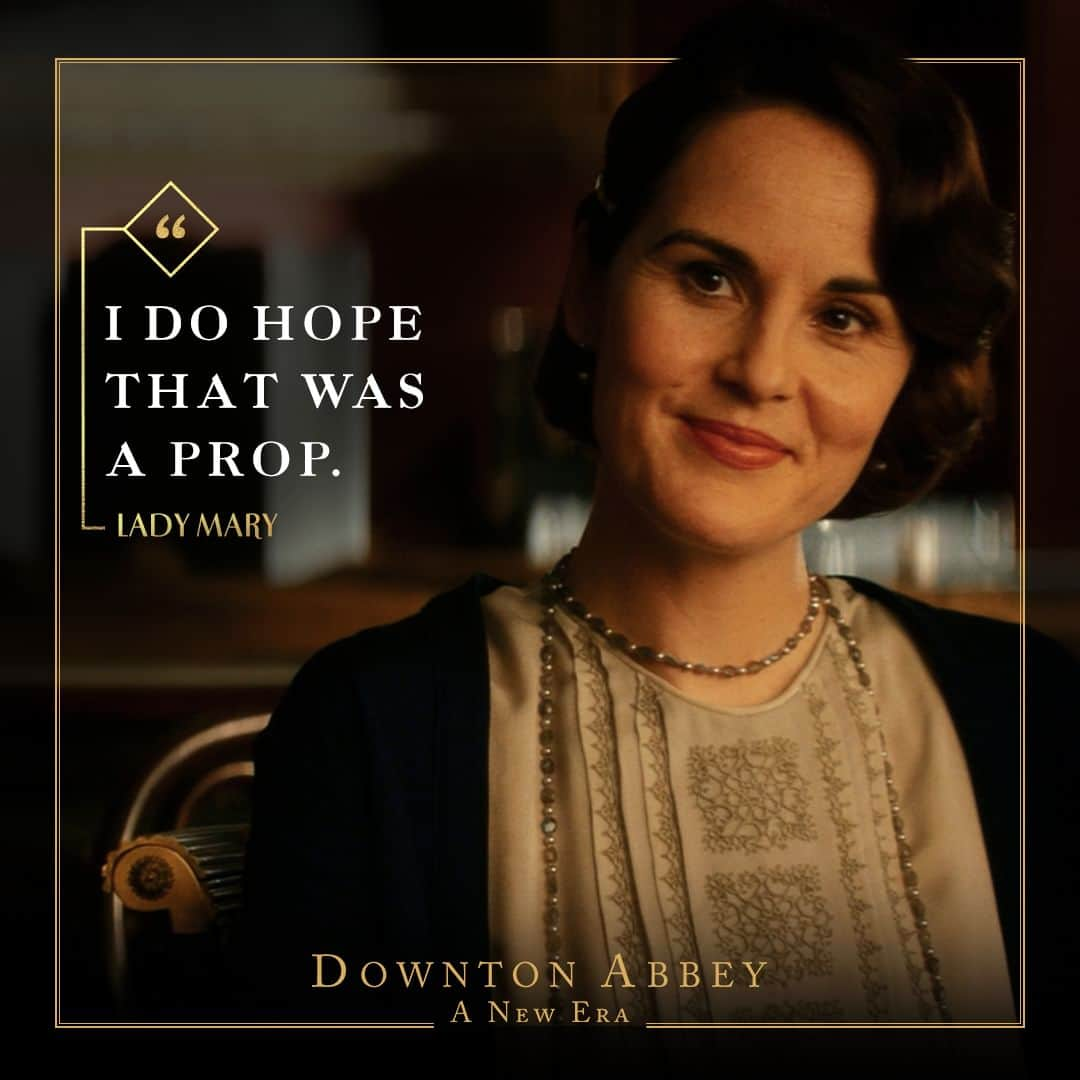 ダウントン・アビーのインスタグラム：「Miss Dalgleish is prone to throwing tantrums... #DowntonAbbey」