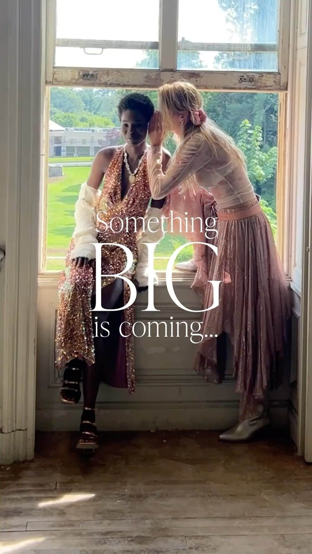 freepeopleのインスタグラム：「Something big is coming at 9 AM EST tomorrow. Comment below what you think it might be.」
