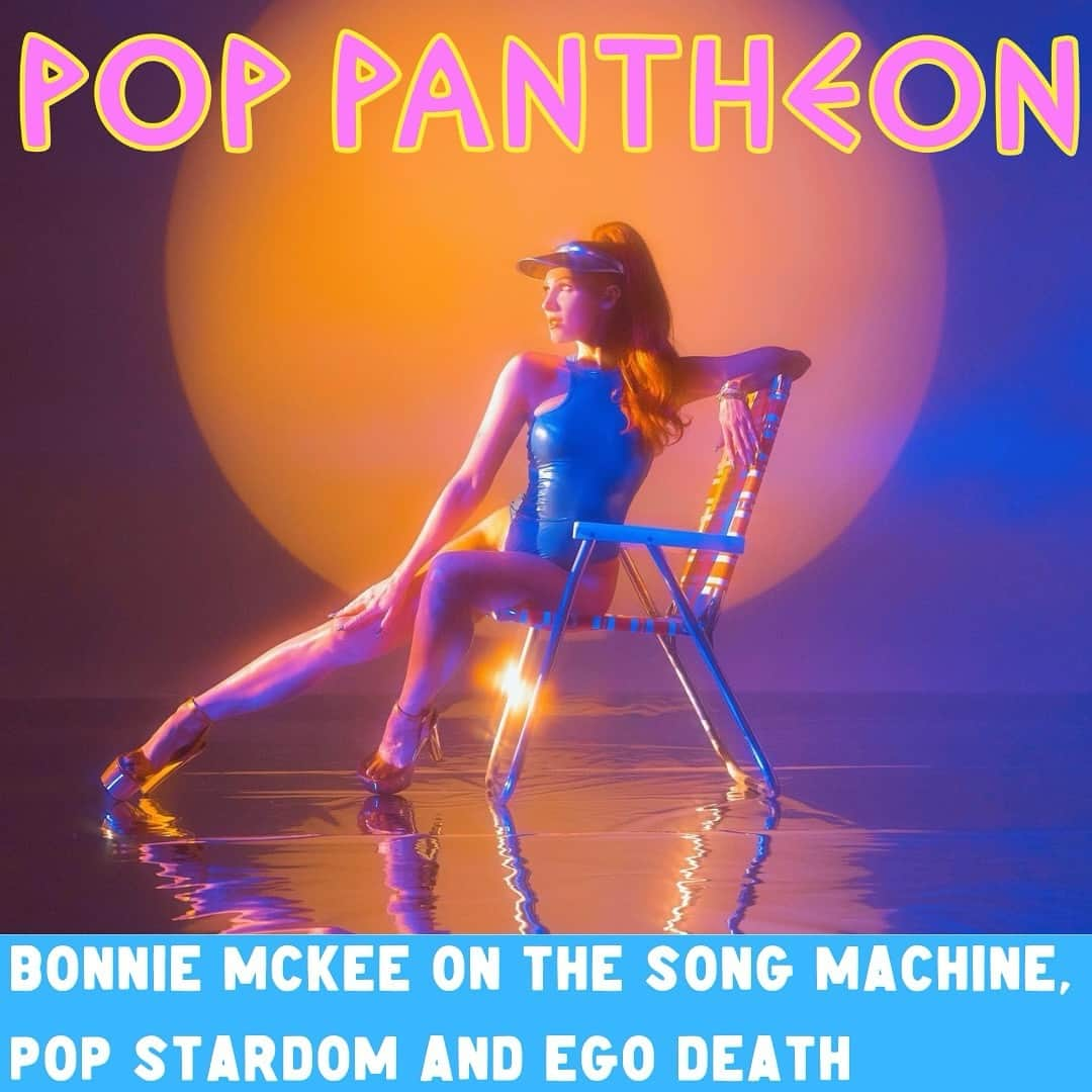 ボニー・マッキーのインスタグラム：「✨New Episode✨  @bonniemckee is the songwriter behind many of the most enduring pop hits of the last 15 years including Taio Cruz' "Dynamite", Britney Spears' "Hold it Against Me" and no fewer than 5 (!) of Katy Perry's #1s. She's also a pop star in her own right, having run the gamut from singer-songwriter-aspirant in the early 2000s through numerous major label deals and finally, her current career as an indie pop act.   Bonnie joins DJ Louie to talk about it all: her love of pop music, how she writes it, her experience as song-crafter to the stars, how the "song machine" works when it comes to major pop stars, the difference between writing songs for yourself and for other artists and how the pop music ecosystem has changed over her nearly 20 year career.   🔗links to listen in bio.  📈Don’t forget to rate, review and subscribe to Pop Pantheon wherever you listen to podcasts.  ➕Get bonus content and more at Patreon.com/Poppantheon」