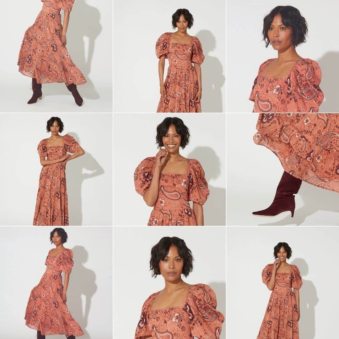 クレオベラのインスタグラム：「FIRST ACCESS TO TODAY’S 48% OFF DRESS DEAL!  Pick this beauty up just in time for the holidays and style with heels or layer with boots and a coat. Now only $144 ✨  Shop the 12 days of dress deals to access Black Friday deals early.   Link in bio.」