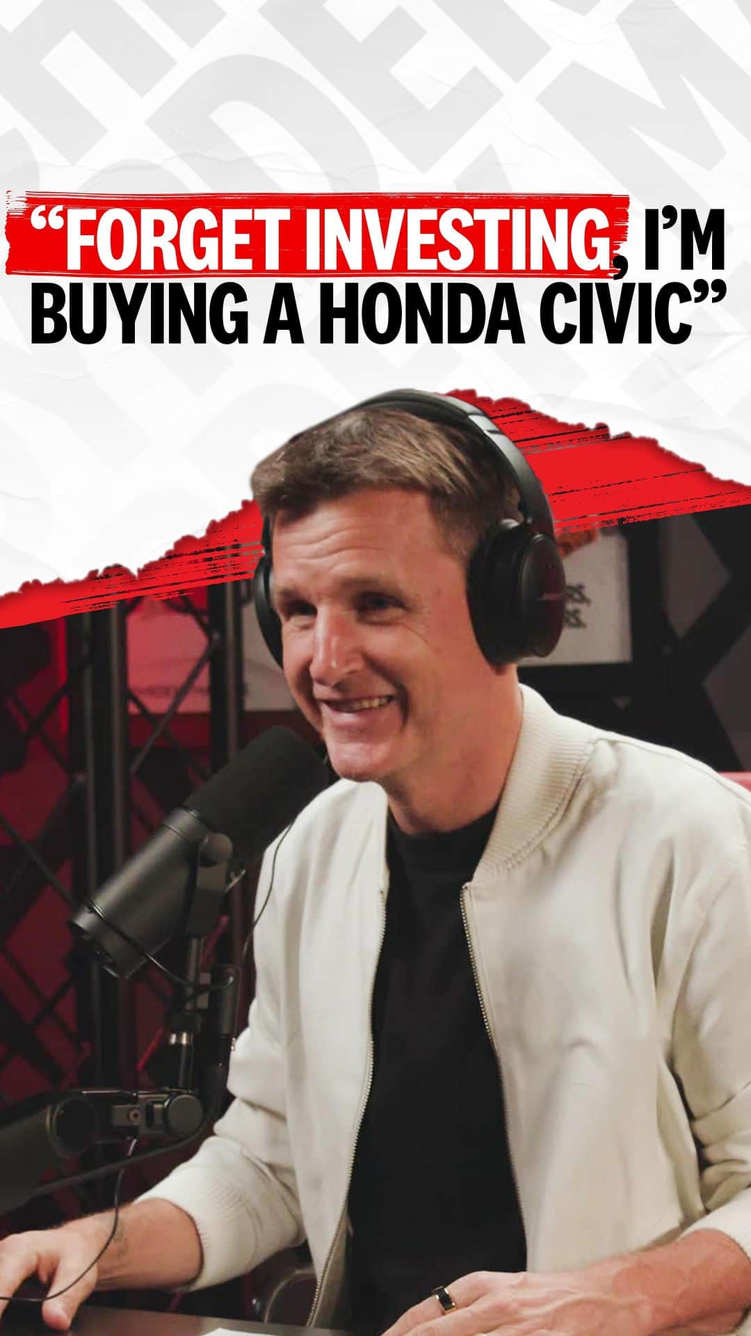 ロブ・ディアデックのインスタグラム：「When I was 17, I didn’t care about investing. I just wanted to be a part of the Honda Civic nation.   #BuildWithRob Episode 122 out NOW.」