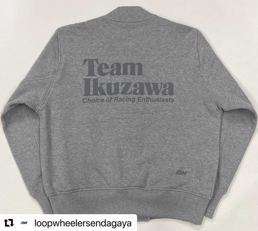ループウィラーさんのインスタグラム写真 - (ループウィラーInstagram)「． 福岡店も本日より発売です！①  #Repost @loopwheelersendagaya with @use.repost ・・・ . 「LOOPWHEELER for Team Ikuzawa」 本日よりLOOPWHEELER for Team  Ikuzawa 3型を発売致します。 1型目はLOOPWHEELER for Team  Ikuzawa スタジャンになります。 素材はLWライト30/9吊り裏毛を使用しています。 カラーはグレーメランジとブラックの2カラー展開となります。 サイズはS〜XLまでの4サイズ展開で販売価格は55,000円(税込)となります。  是非ご覧ください。  #teamikuzawa #loopwheelersendagaya  #loopwheeler #tsuriami #sweat #ループウィラー千駄ヶ谷 #ループウィラー #吊り編み #スウェット」11月17日 12時13分 - loopwheelerfukuoka