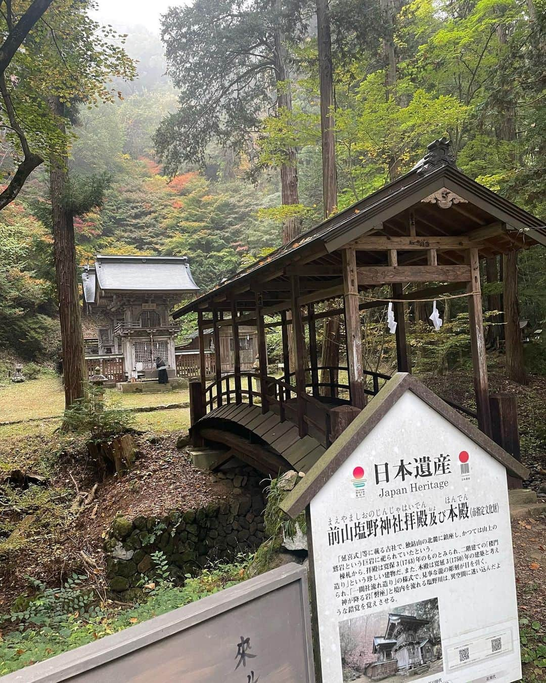 前川泰之さんのインスタグラム写真 - (前川泰之Instagram)「先日ロケでお邪魔した神社⛩️  早朝ここへ向かう道すがら、周りは朝靄に包まれて幻想的な雰囲気で✨ 到着したこちらの神社もとにかく雰囲気が凄かった。。  巨岩、巨木も祀られていて日本の原始的な信仰のカタチを感じさせるところでした。  タイムスリップしたような感覚の中で撮影する事ができ、離れがたい時間を過ごさせていただきました。神社好きの僕にとってはたまらんす😤  #神社　#神社好き　#長野県　#ロケ地 #japaneseshrine」11月17日 12時17分 - maekawa_yasuyuki_official