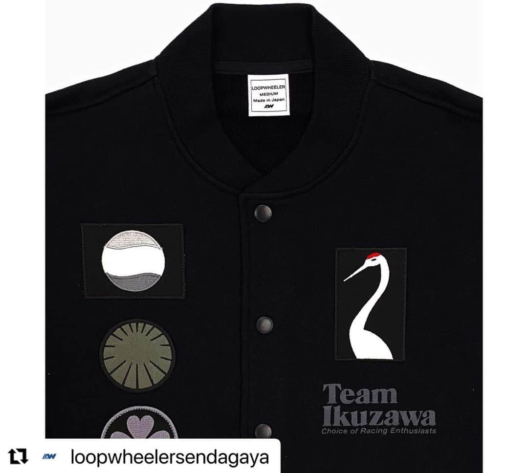 ループウィラーさんのインスタグラム写真 - (ループウィラーInstagram)「.  大阪店も本日より販売開始です！  .  #Repost @loopwheelersendagaya with @use.repost ・・・ . 「LOOPWHEELER for Team Ikuzawa」 本日よりLOOPWHEELER for Team  Ikuzawa 3型を発売致します。 1型目はLOOPWHEELER for Team  Ikuzawa スタジャンになります。 素材はLWライト30/9吊り裏毛を使用しています。 カラーはグレーメランジとブラックの2カラー展開となります。 サイズはS〜XLまでの4サイズ展開で販売価格は55,000円(税込)となります。  是非ご覧ください。  #teamikuzawa #loopwheelerosaka  #loopwheeler #tsuriami #sweat #ループウィラー大阪 #ループウィラー #吊り編み #スウェット」11月17日 12時18分 - loopwheelerosaka