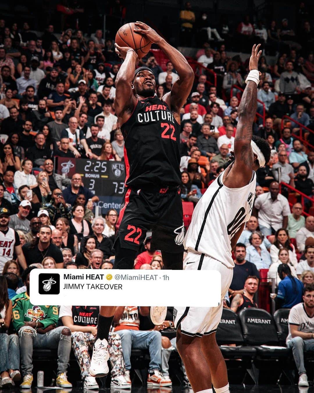 Miami HEATのインスタグラム：「Had himself a game 🔥」