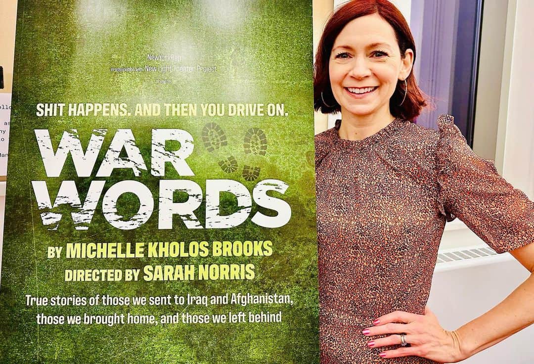 キャリー・プレストンのインスタグラム：「I saw my dear, talented, wonderful friends @alysiareiner and @davidalanbasche in this beautiful play based on real interviews with veterans. Very, very moving.」
