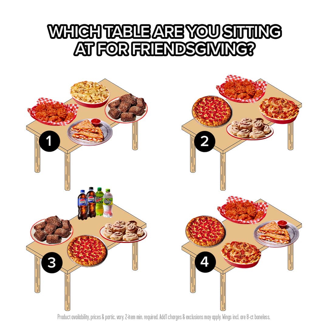 Pizza Hutのインスタグラム：「So many $7 Deal Lover’s Menu items to clique with 💁‍♀️」