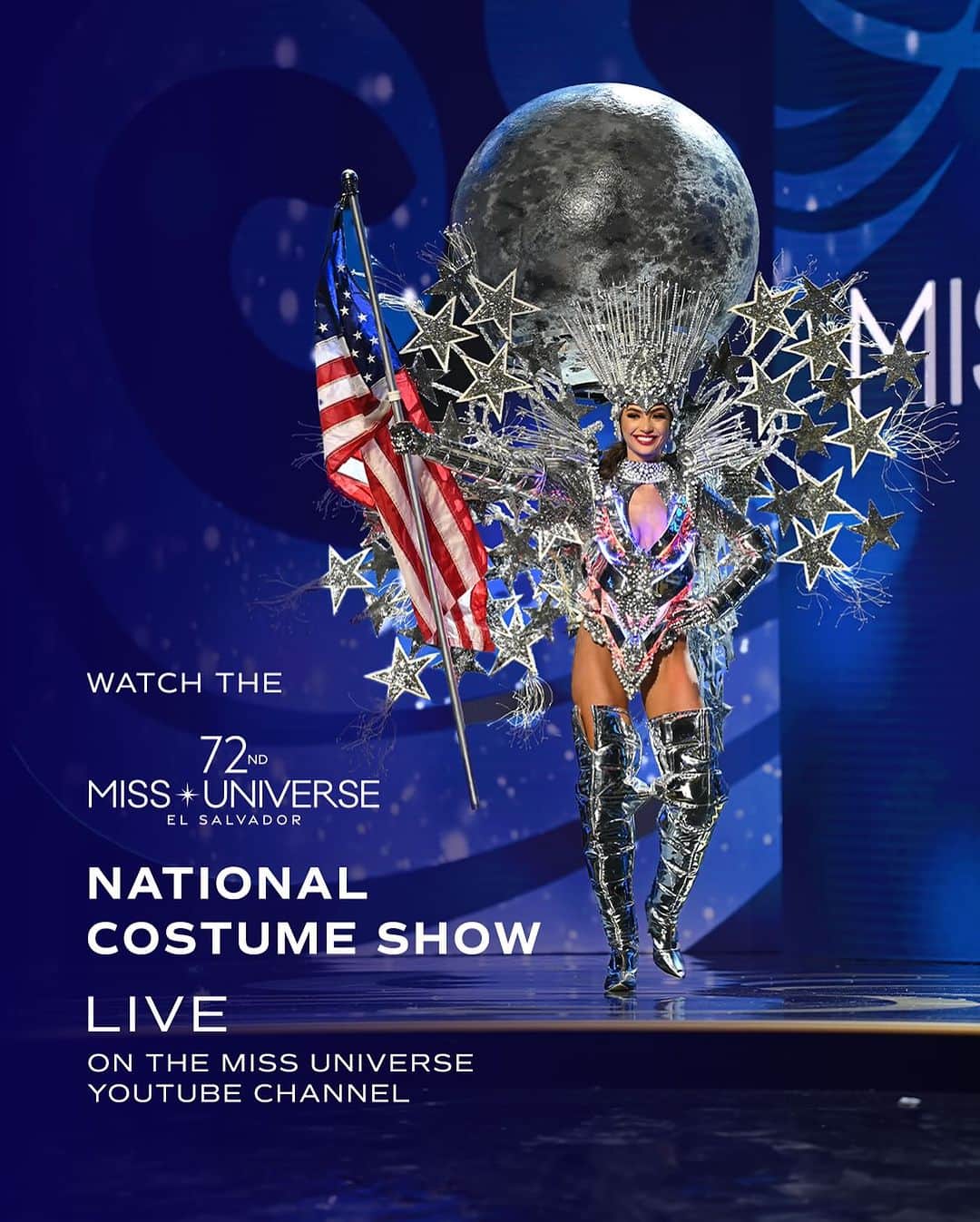 イリス・ミトゥネールのインスタグラム：「AVAILABLE FOR ALL - The 72nd MISS UNIVERSE National Costume Show! ✨  Back on the official Miss Universe YouTube Channel, airing LIVE at 8p СТ ⏰  We've seen the costumes coming together and trust me, you won't want to miss this! 😉  #72ndmissuniversecompetition  #missuniverse #missuniverse2023 #72ndmissuniverse」