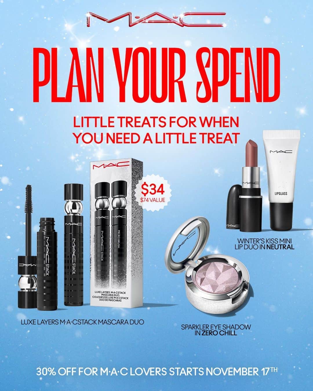 M·A·C Cosmetics Canadaさんのインスタグラム写真 - (M·A·C Cosmetics CanadaInstagram)「We’re not kidding when we say we’ve got the best holiday deals this year. 💅🛍️✨  One more day until #BlackFriday savings start November 17 for M·A·C Lover loyalty members. Sign up at the 🔗 in bio.」11月17日 7時46分 - maccosmeticscanada