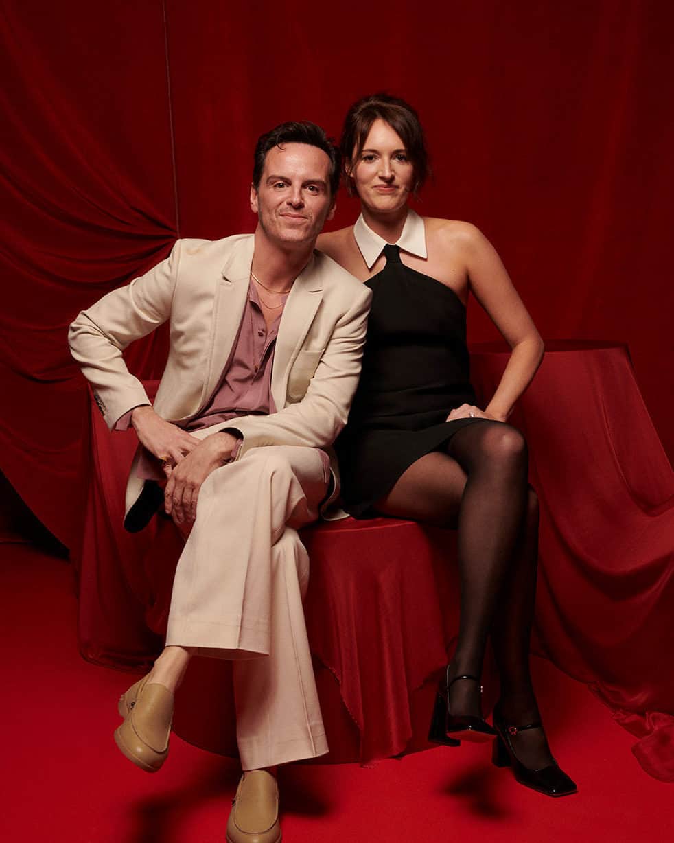 Vogueさんのインスタグラム写真 - (VogueInstagram)「This week, “Fleabag” costars Phoebe Waller-Bridge and Andrew Scott reunited at British GQ’s Men of the Year. Although their onscreen chemistry is crackling, and as much as the thought of the duo dating in real life would thrill certain corners of the internet, the two are just friends. Head to the link in bio to see why one Vogue editor thinks we should all expand our definition of “couple goals” to include friend duos and people who aren’t actually coupled up.   Photographed for @BritishGQ Men of the Year 2023 by @dannylowe__」11月17日 8時45分 - voguemagazine