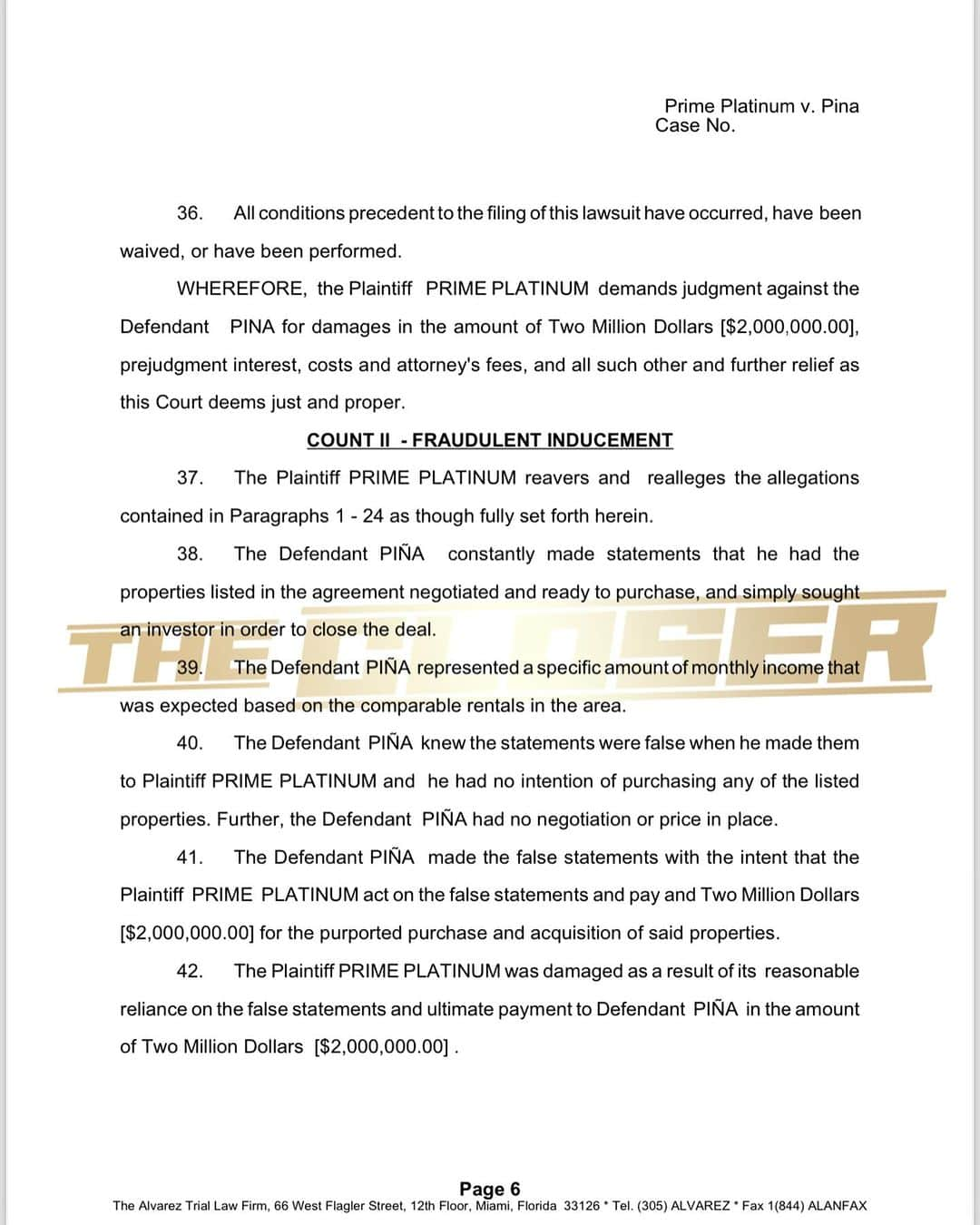 ドン・オマールさんのインスタグラム写真 - (ドン・オマールInstagram)「🚨 Urgent Update: Latin music sensation @donomar takes legal action against Cesar Pina, alleging fraud in multi-million dollar lawsuits. Claims indicate widespread impact in Dominican Republic and Puerto Rico. Stay informed. #BreakingNews #DonOmar #CesarPina #Justice #RealEstateRICO」11月17日 9時01分 - donomar