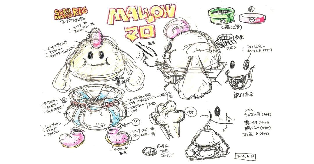 任天堂さんのインスタグラム写真 - (任天堂Instagram)「『スーパーマリオＲＰＧ』本日発売。  マリオと冒険をともにする、自称カエルの子・マロ。 本作のグラフィックスーパーバイザーによるマロの手作りフィギュアです。 ※実際の商品ではございません。  #スーパーマリオＲＰＧ #マリオ #マロ #SuperMarioRPG #Mario #Mallow #NintendoSwitch #Nintendo #任天堂」11月17日 10時00分 - nintendo_jp