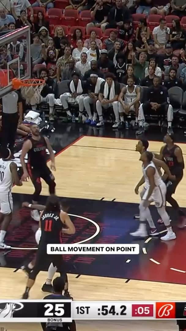 Miami HEATのインスタグラム：「Unselfish.」