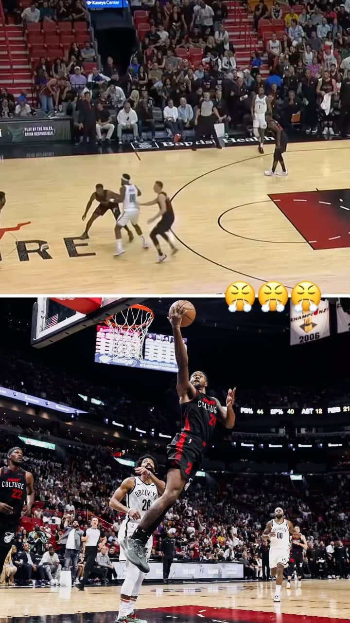 Miami HEATのインスタグラム：「“Nah, I’ll take that”」