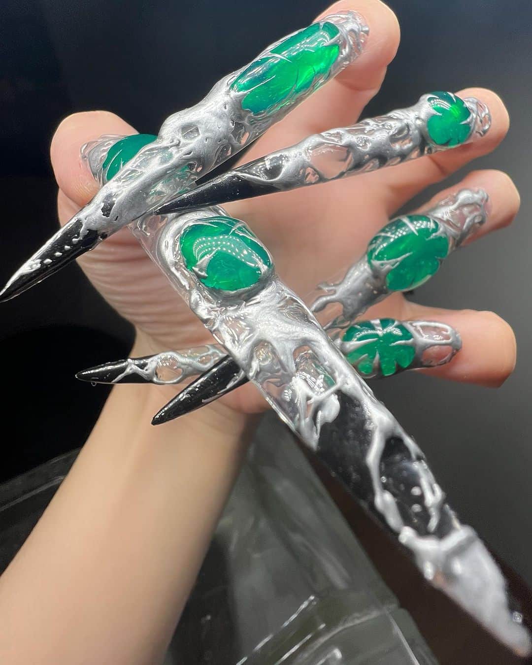 Mei Kawajiriのインスタグラム：「仮面ライダー👽✅𝕟𝕒𝕚𝕝𝕤 𝕗𝕠𝕣 @sukeban_world」