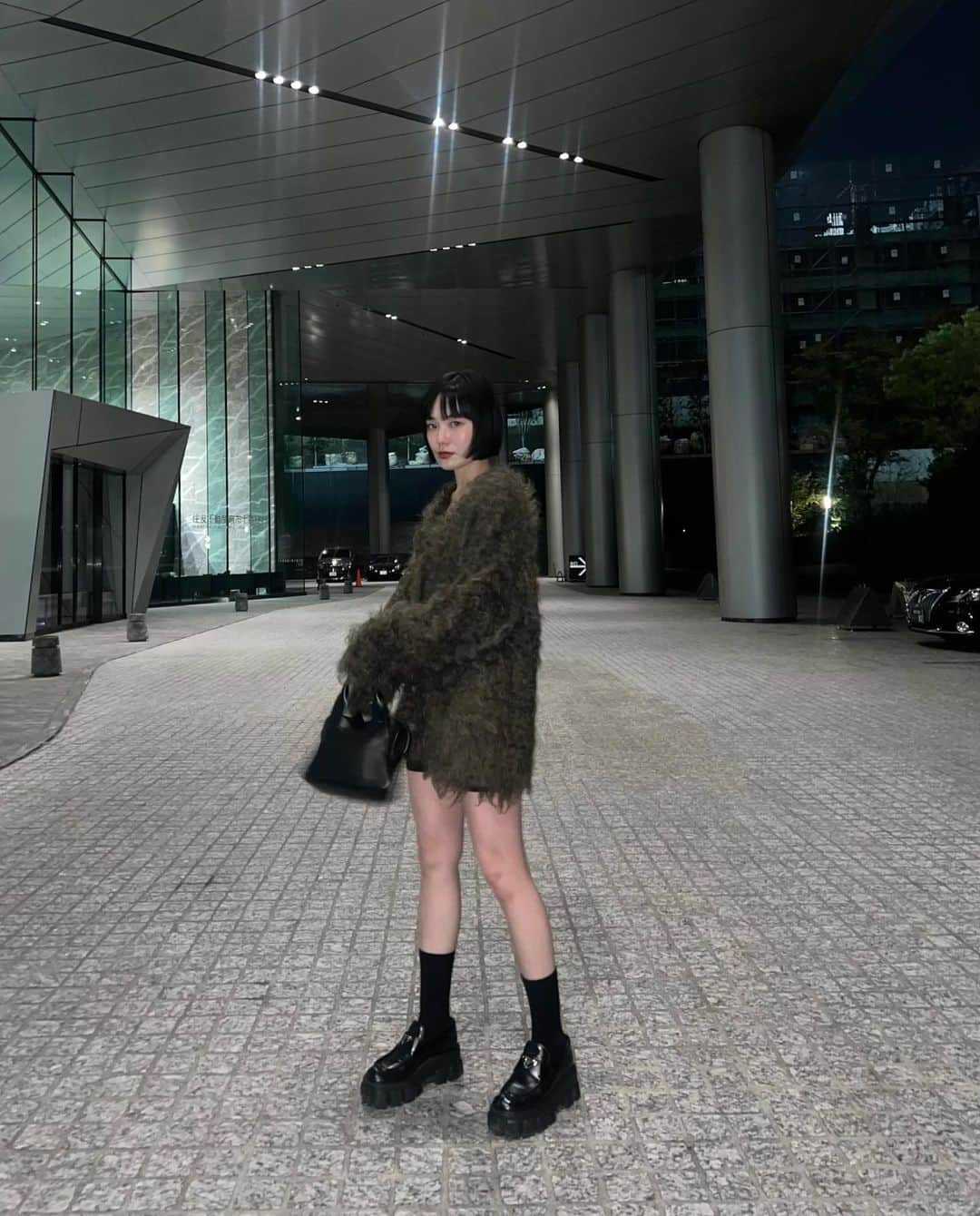 Mikako のインスタグラム：「#thetoe #prada #bigotre」