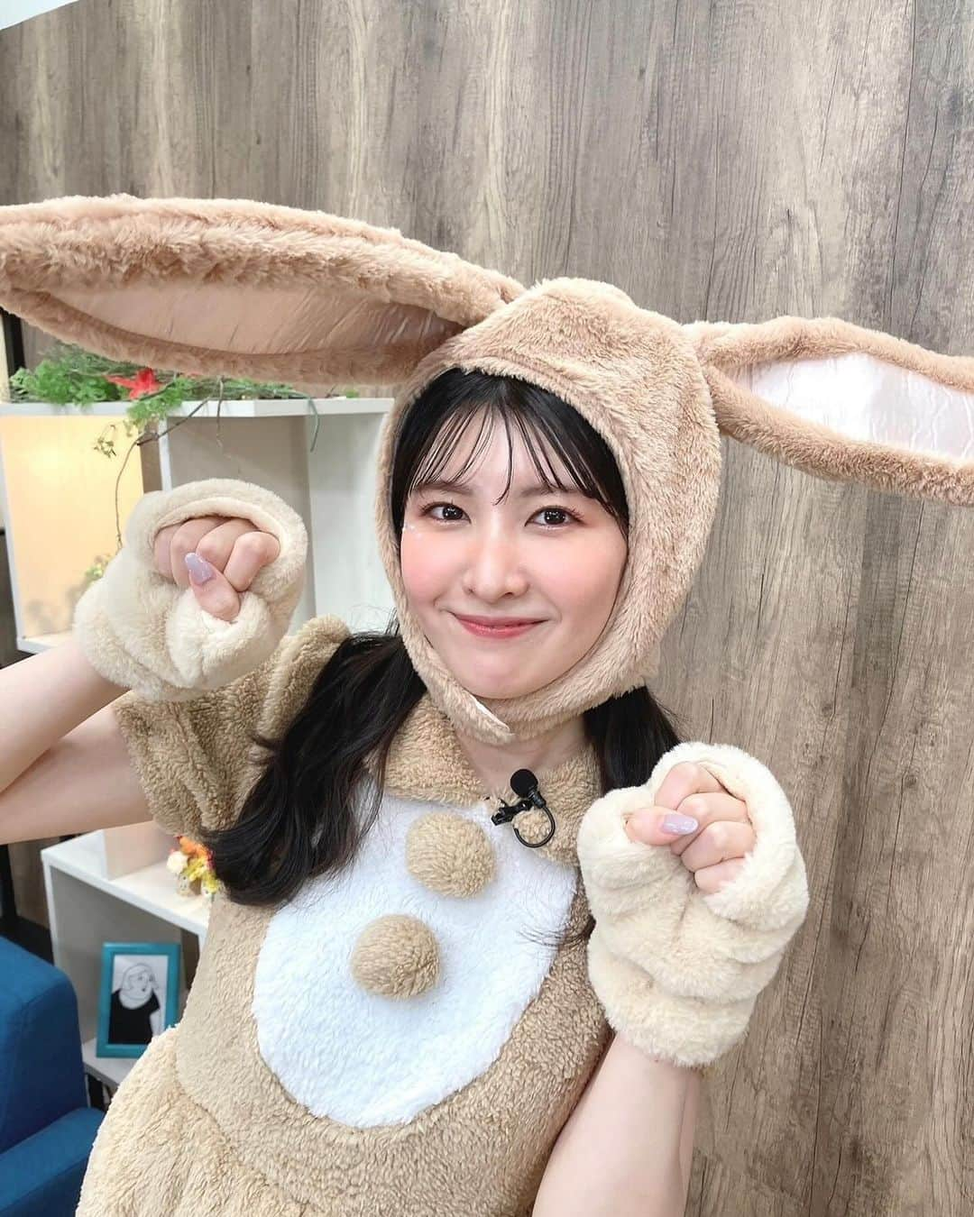 駒木結衣さんのインスタグラム写真 - (駒木結衣Instagram)「🐰💭✊❤️‍🔥  今日もありがとうだぴょん〜！  @live_tv_aupaymarket   #卯年11月ということで🐇 #うさぎのお仕事 #何事も全力で  #aupayマーケット」11月17日 22時55分 - komaki_yui