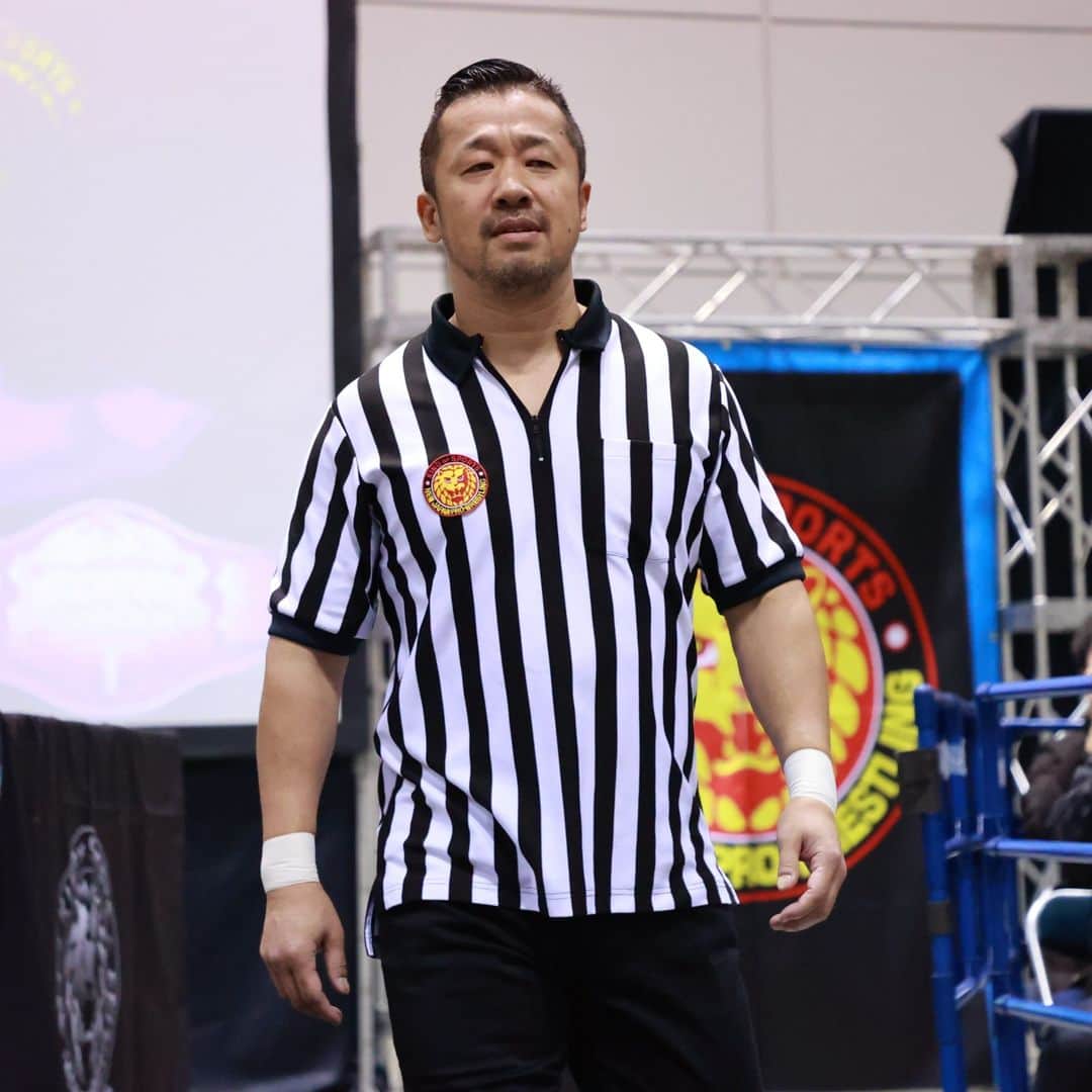 新日本プロレスのインスタグラム：「#金丸義信レフェリーマッチ #金丸義信  #njroad #njpw #HOUSEOFTORTURE」