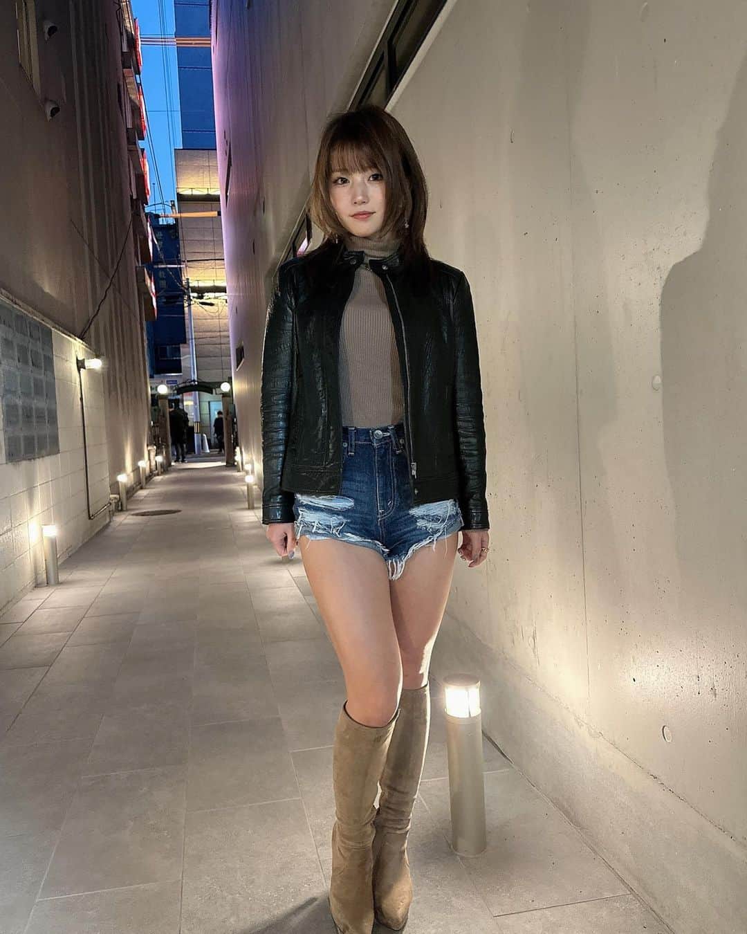 かのあい。のインスタグラム：「美容室後のキメキメっ😏笑」