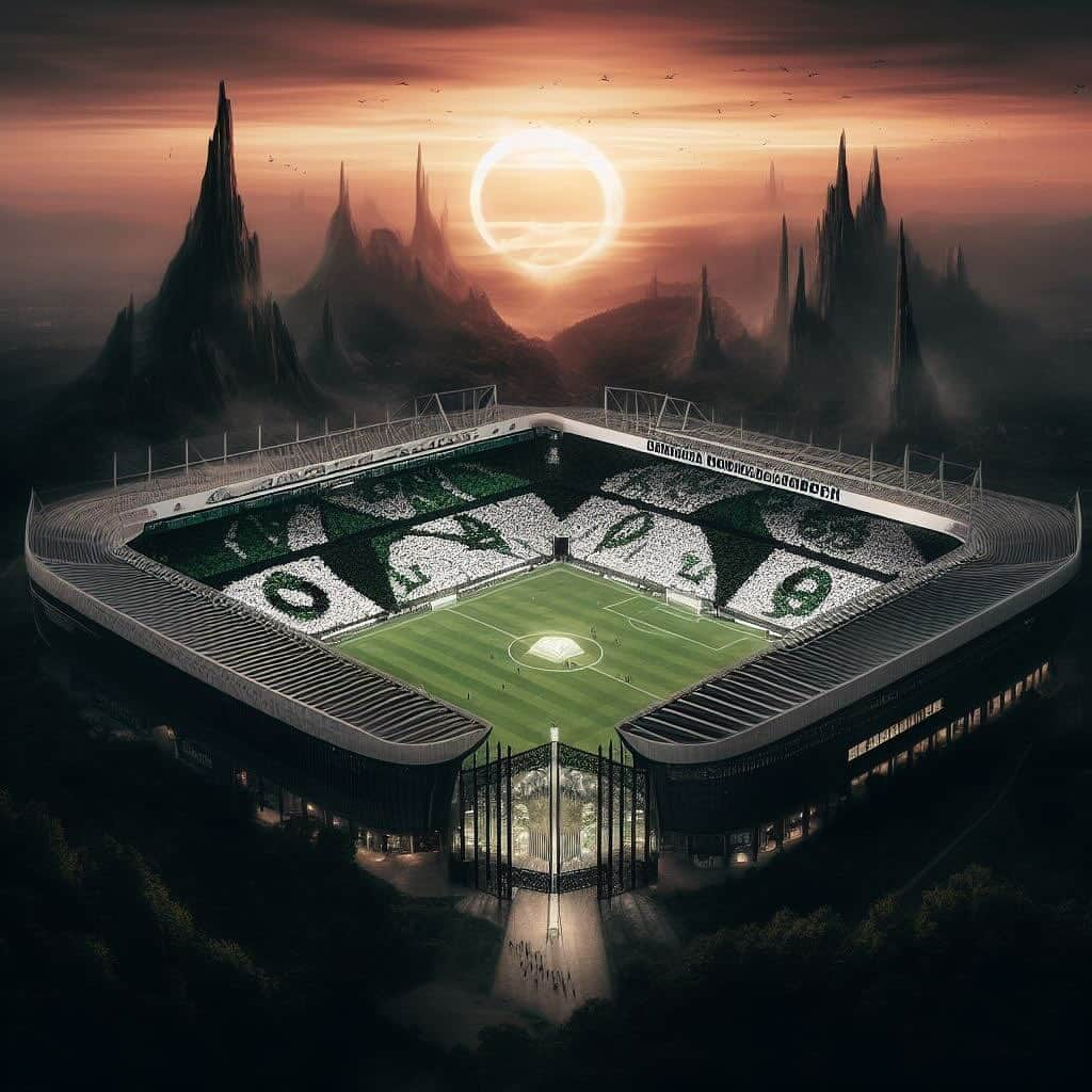 ボルシア・メンヒェングラートバッハさんのインスタグラム写真 - (ボルシア・メンヒェングラートバッハInstagram)「BORUSSIA-PARK meets AI 🤖   #dieFohlen」11月18日 0時00分 - borussia