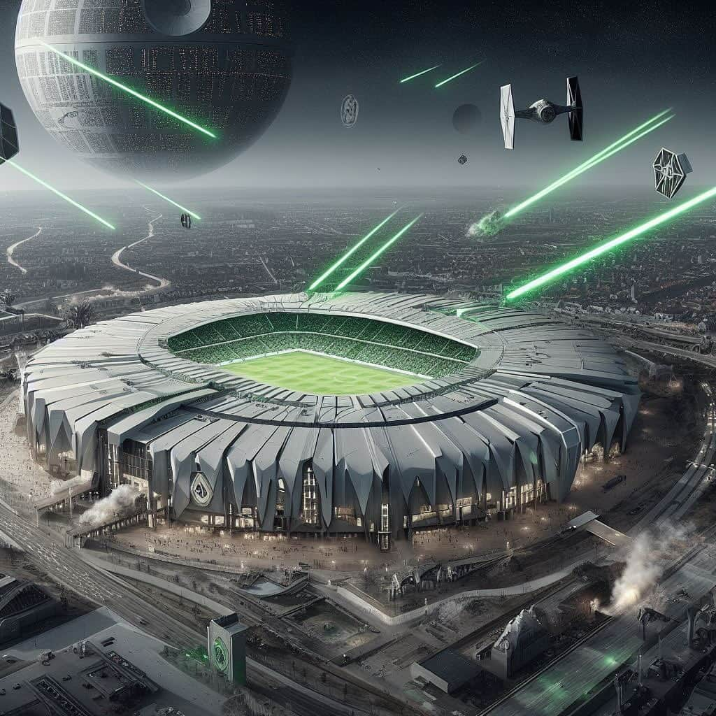 ボルシア・メンヒェングラートバッハさんのインスタグラム写真 - (ボルシア・メンヒェングラートバッハInstagram)「BORUSSIA-PARK meets AI 🤖   #dieFohlen」11月18日 0時00分 - borussia