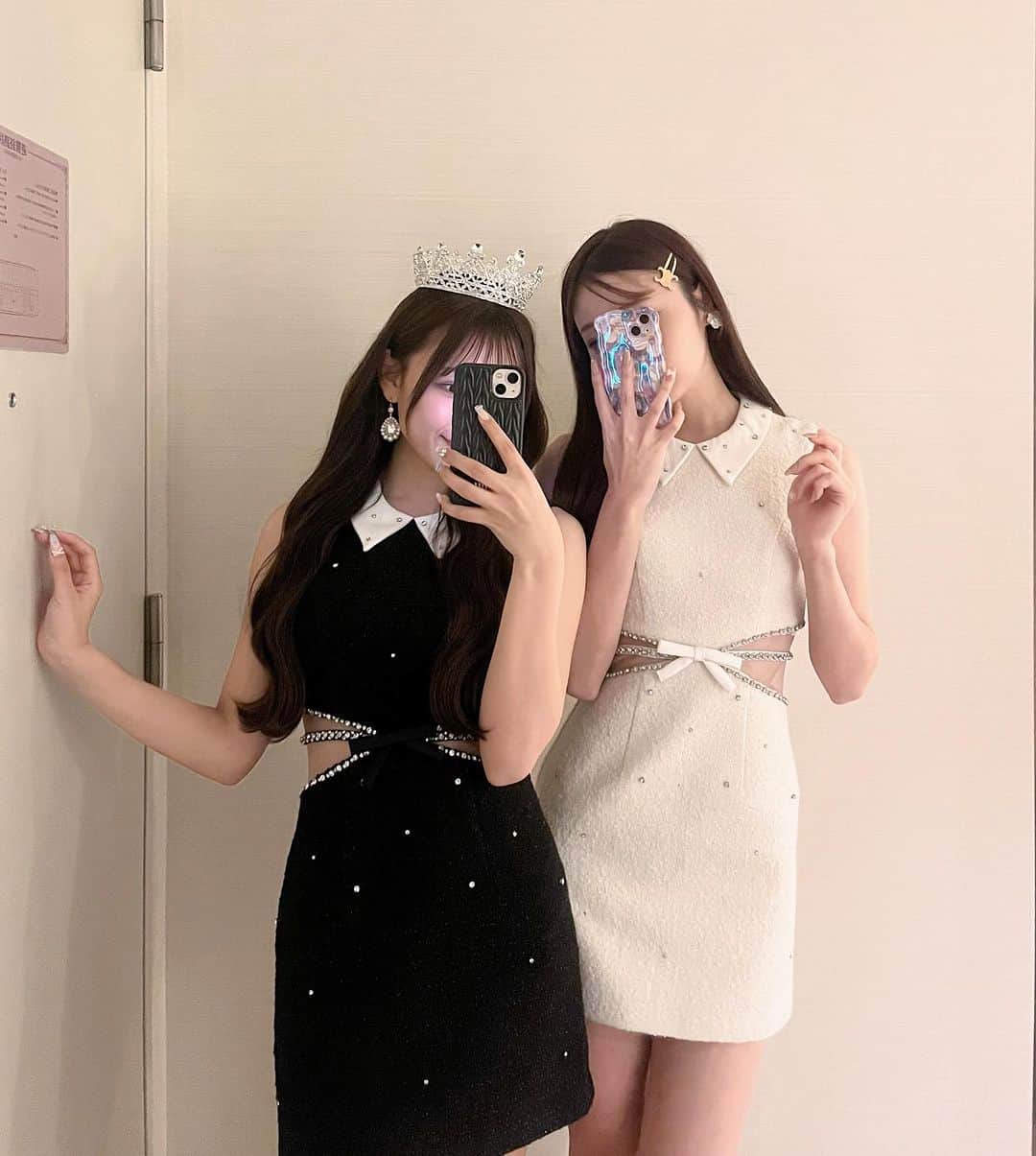 古澤里紗のインスタグラム：「ひなちりさち🥂✨」
