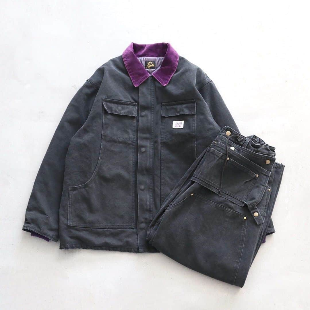 wonder_mountain_irieさんのインスタグラム写真 - (wonder_mountain_irieInstagram)「_ Needles / ニードルズ “Lumberjack Coat - 16oz Cotton Canvas” ¥ 78,100- “H.D. Pant - Apron / 16oz Cotton Canvas” ¥ 52,800- _ 〈online store / @digital_mountain〉 https://www.digital-mountain.net _ 【オンラインストア#DigitalMountain へのご注文】 *24時間受付 *14時までのご注文で即日発送 tel：084-973-8204 _ We can send your order overseas. Ordering procedure details can be found here. >>http://www.digital-mountain.net/html/page56.html  _ #Needles #ニードルズ #nepenthes  #ネペンテス  _ 実店舗：@wonder_mountain_ #WonderMountain  〒720-0033  広島県福山市船町2-23 JR 「#福山駅」より徒歩10分 #ワンダーマウンテン #japan #hiroshima #福山 #福山市 #尾道 #倉敷 #鞆の浦 近く _ WOMEN/GOODS： @hacbywondermountain _」11月17日 22時17分 - wonder_mountain_