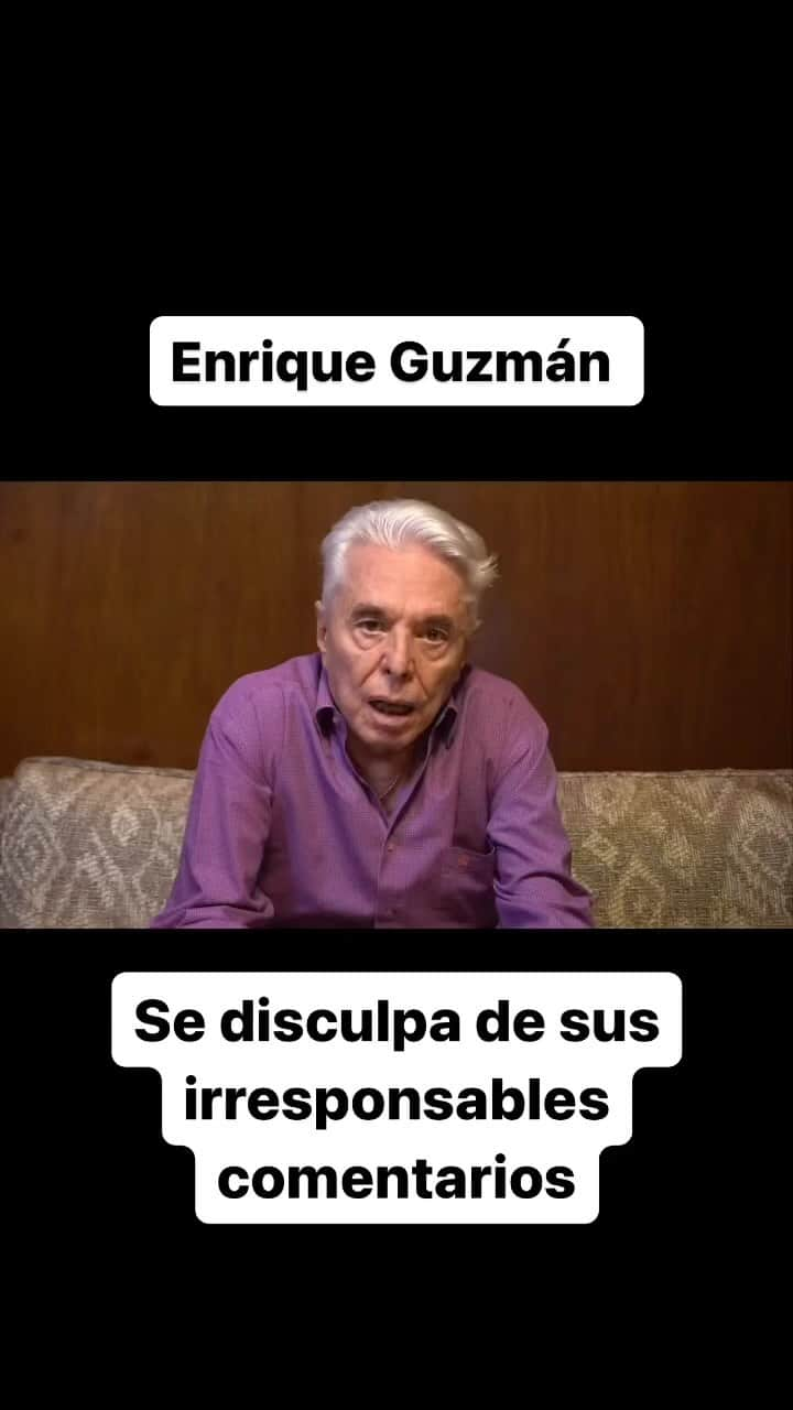 Despierta Americaのインスタグラム：「#EnriqueGuzman niega haber tocado a una menor de edad, asegura que no hay pruebas en su contra y pide disculpas por sus irresponsables comentarios.」