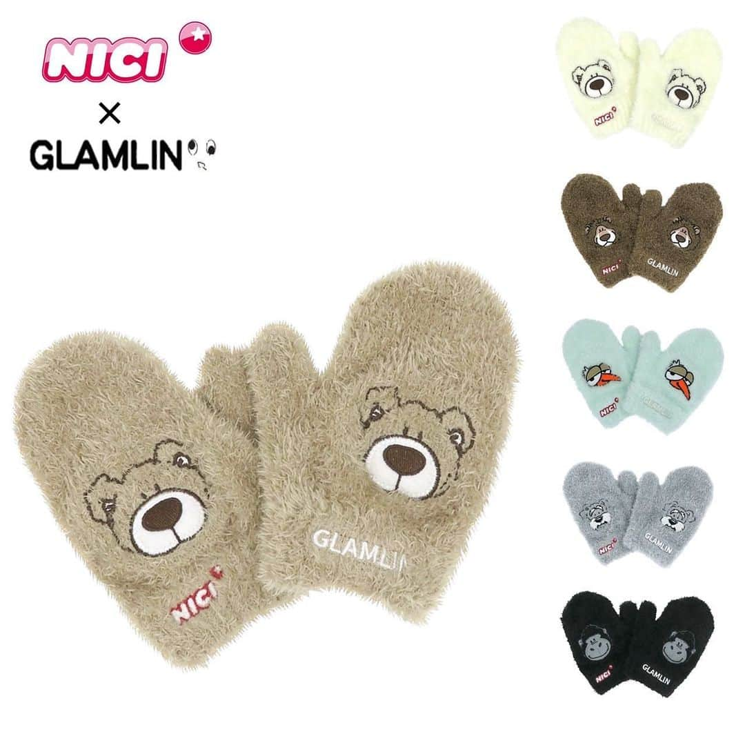 NICI JAPANさんのインスタグラム写真 - (NICI JAPANInstagram)「NICI×GLAMLIN様コラボ商品が登場⛄️✨  手触りふわふわで寒い冬でもほっこり！ サイズは大人、kidsの2サイズ🧤 お子様とお揃いでつけても❤️  ぜひGETしてください🙌  お取り扱い店舗は下記URLよりご覧いただけます！  ▼お取り扱い店舗 https://charlie-trading.co.jp/dealers/glamlin/  アントレスクエアからもお買い求めいただけます♪ @entresquare   #nici#glamlin#手袋#モコモコ」11月17日 22時39分 - nici_japan