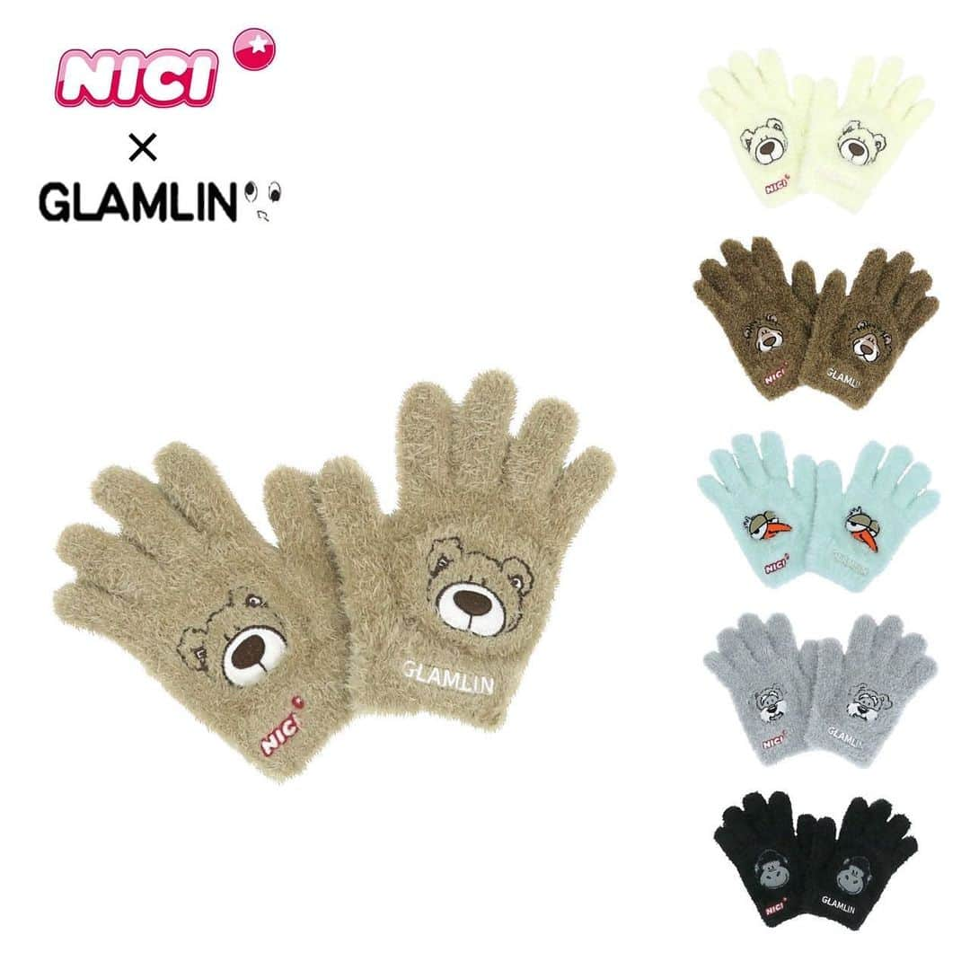 NICI JAPANさんのインスタグラム写真 - (NICI JAPANInstagram)「NICI×GLAMLIN様コラボ商品が登場⛄️✨  手触りふわふわで寒い冬でもほっこり！ サイズは大人、kidsの2サイズ🧤 お子様とお揃いでつけても❤️  ぜひGETしてください🙌  お取り扱い店舗は下記URLよりご覧いただけます！  ▼お取り扱い店舗 https://charlie-trading.co.jp/dealers/glamlin/  アントレスクエアからもお買い求めいただけます♪ @entresquare   #nici#glamlin#手袋#モコモコ」11月17日 22時39分 - nici_japan