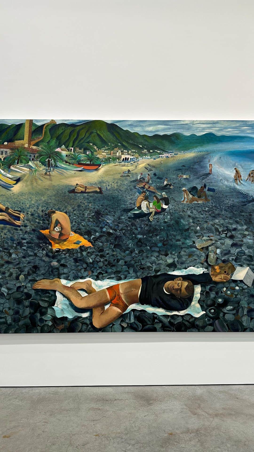 Juxtapoz Magazineのインスタグラム：「A look at #LouisFratino at @sikkemajenkins」
