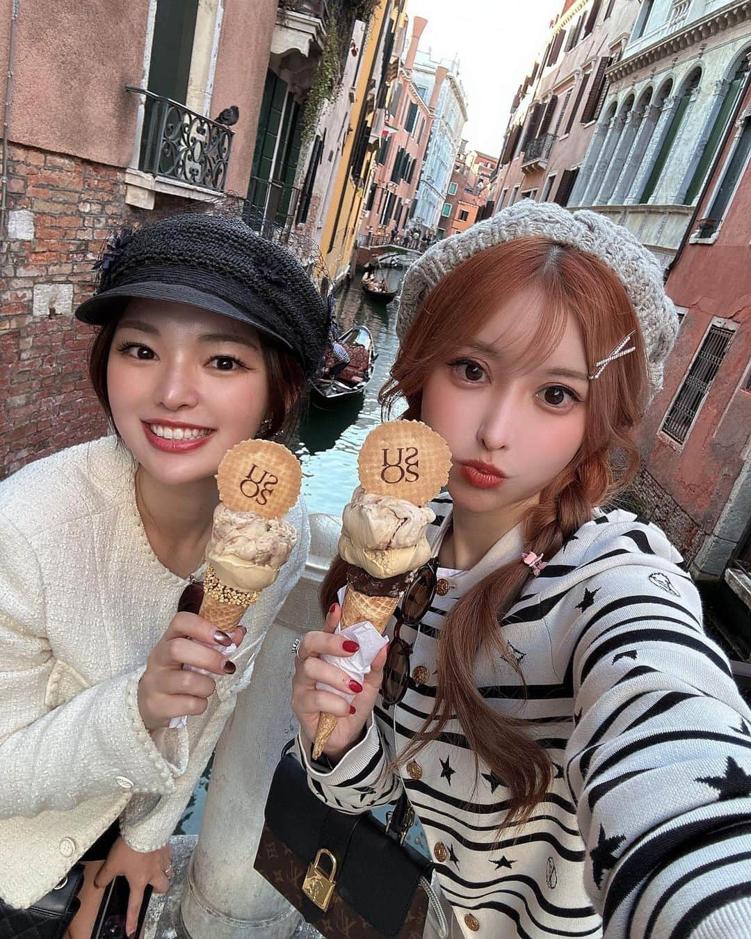 藤咲めいさんのインスタグラム写真 - (藤咲めいInstagram)「イタリアといえばジェラート🇮🇹🍨💗」11月17日 14時06分 - meyf333