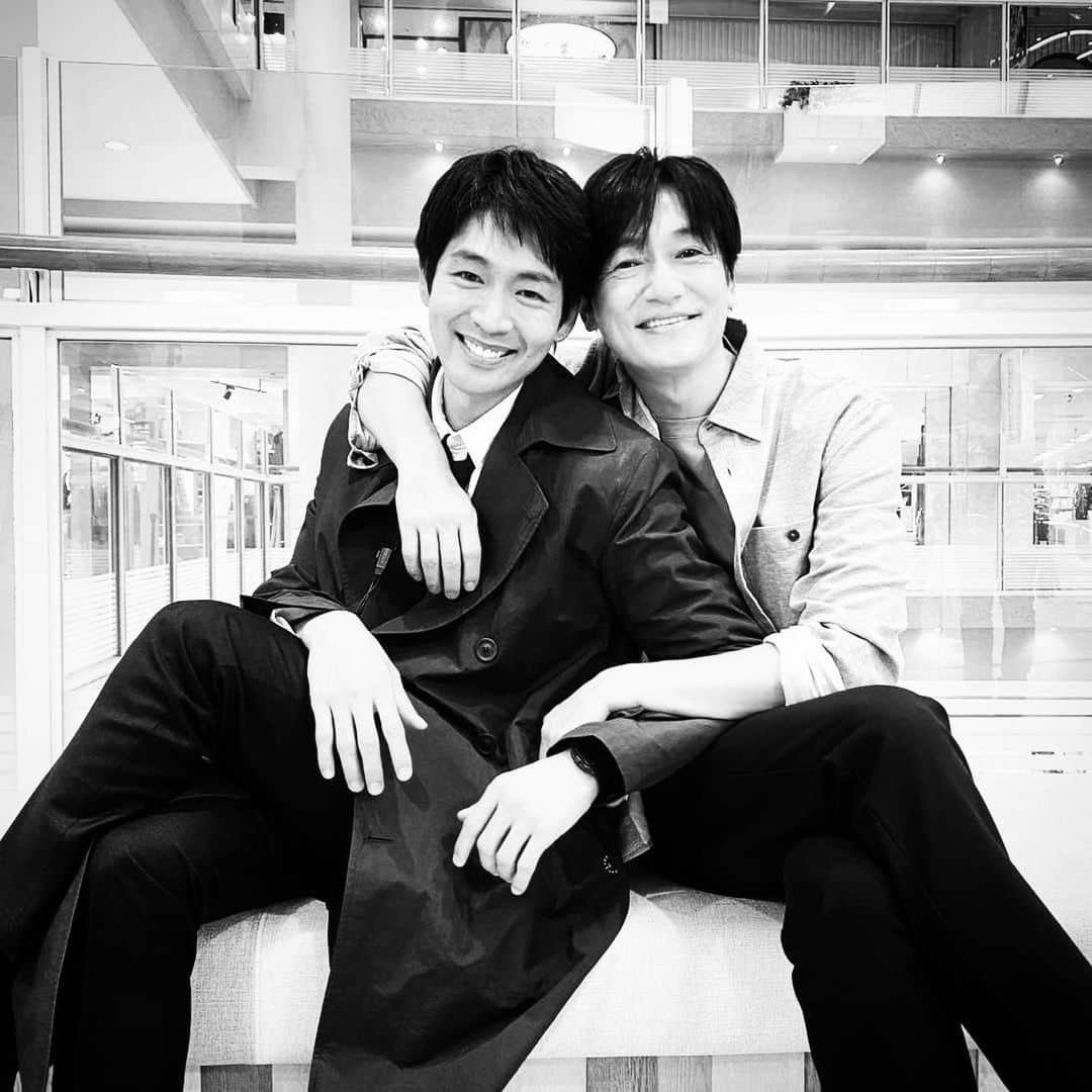 井浦新さんのインスタグラム写真 - (井浦新Instagram)「_ 大ちゃ....いや、周明どの 藤原道隆と申します 平安の世でも 宜しくお願いいたしまする」11月17日 14時24分 - el_arata_nest