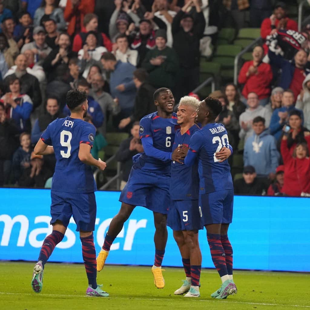 サッカー アメリカ代表チームのインスタグラム：「THANK YOU, AUSTIN 💙」