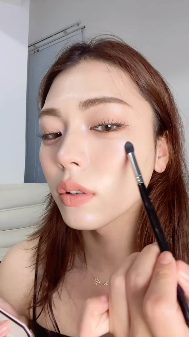 井手上漠のインスタグラム：「🍊make up」