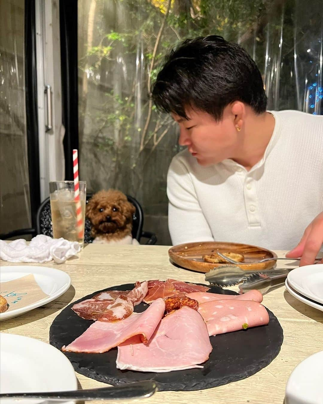 向翔一郎のインスタグラム：「🐕」